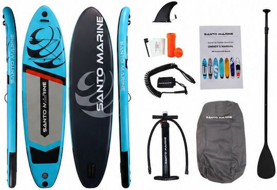 Bike Toys Φουσκωτή Σανίδα SUP με Μήκος 3.2m Γαλάζια