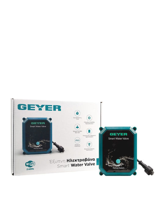 Geyer Elektrische Rasensprenger-Ventil mit Weiblichem Gewinde (M/W) GS-V02-DN20
