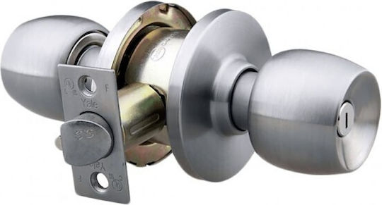 Yale Schlösser Und Knöpfe Für Bad Mit Knopf Nickel