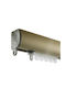 BetterHome Heavy Duty One-Way Curtain Track with Aluminum Mechanism in Bronze Colour 120cm MHB-521014-120