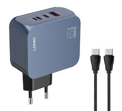 Ldnio Q7 65W με Καλώδιο USB-C - USB-C