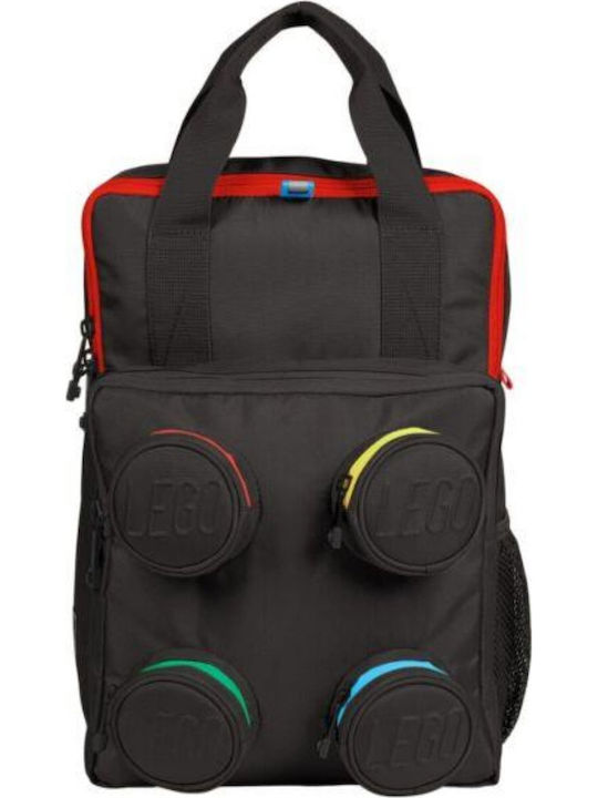 LEGO Brick 2x2 School Backpack Black