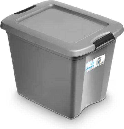Orplast Cutie De Depozitare Din Plastic Cu Capac 27lt