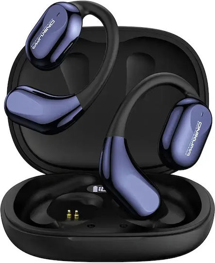Onikuma T209 Open Ear Bluetooth Handsfree Headphones with Charging Case Blue