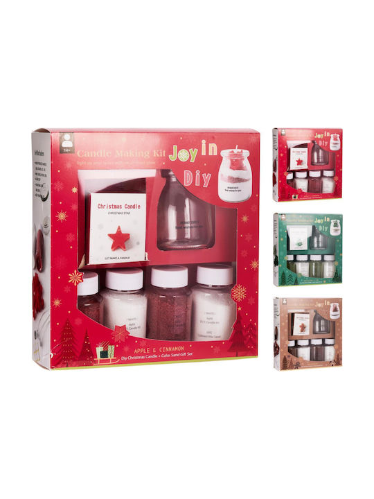 Lumânare Decorativă Candle Borcan (Diverse Culori)