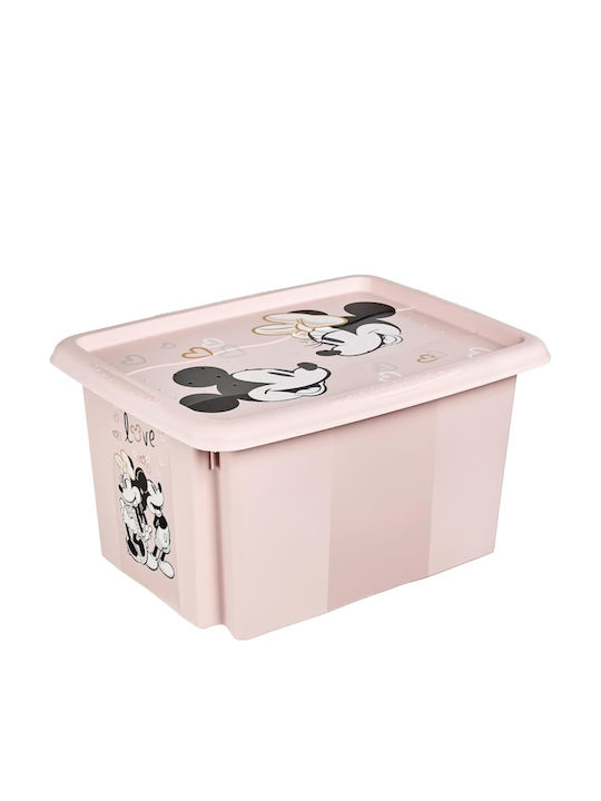 Keeeper Cutie De Depozitare Pentru Copii Din Plastic Roz 38x28.5x20.5cm