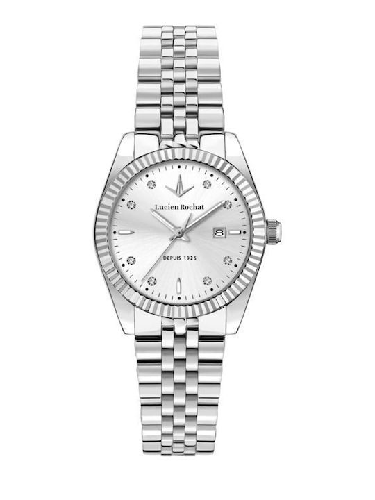 Lucien Rochat Ceas Dama 31mm Baterie Argintiu