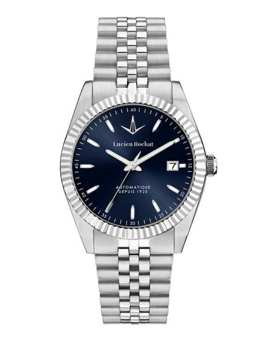 Lucien Rochat Γυναικείο Ρολόι 39mm Μπαταρίας με Ασημί Ατσάλινο Μπρασελέ