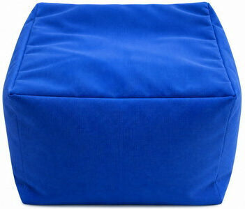 Bean Bag Stool Waterproof Blue 53x53x33cm