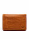 Естествена Кожа Дамски Портфейл Тютюнев