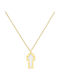Gold Cross 9K with Chain
