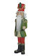 Inart Christmas Nutcracker from Polyresin Height 22cm