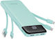 Charmast W1148 Power Bank 10000mAh with 2 USB-A...