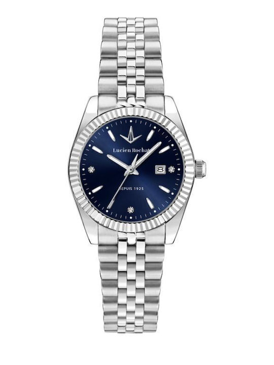 Lucien Rochat Womens Watch 31mm Battery With Silver Metal Bracelet