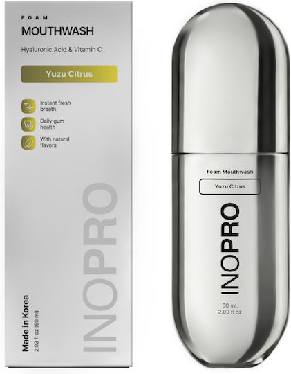 Inopro Вода за Уста за Гингивит, Срещу Зъбна Плака и Лош Дъх 60ml