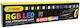 Andowl RGB LED Atmospheric Car Lighting 12 LED Q-CD59 RGB LED Car Atmosphere Light