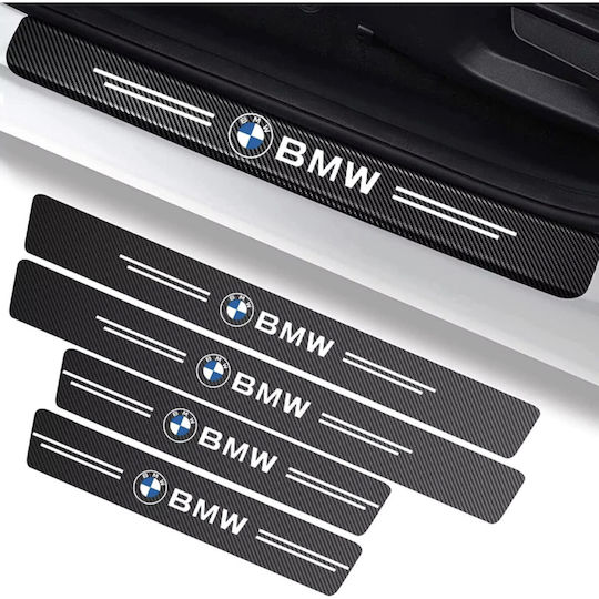 Σετ Προστατευτικά Εσωτερικά Μασπιέ Πόρτας Bmw Carbon Style Αυτοκόλλητα