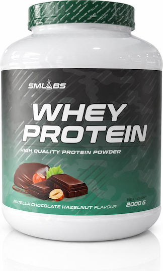 Smlabs Whey Protein with Nutella Flavor 2kg