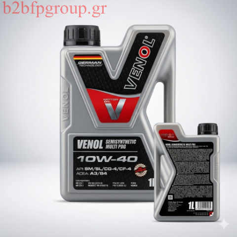 Venol Ημισυνθετικό Λάδι Αυτοκινήτου 10W-40 1lt