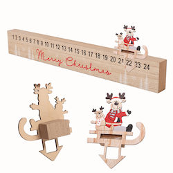 Christmas Wooden Calendar 40cm Christmas Wooden Calendar 40cm