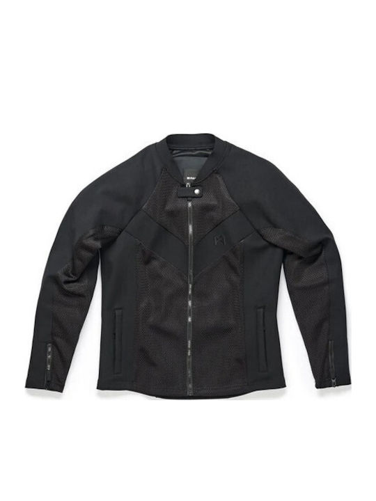 Pando Moto Stealth Summertime Men's Riding Jacket Cordura Stealth Black