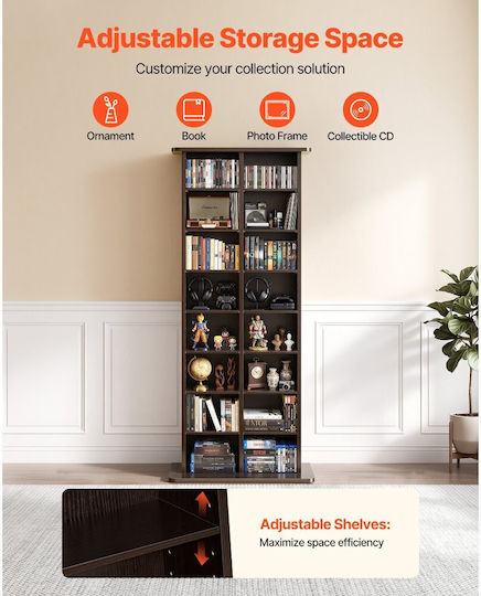Bibliotecă Maro 55.9x22.2x129.5cm