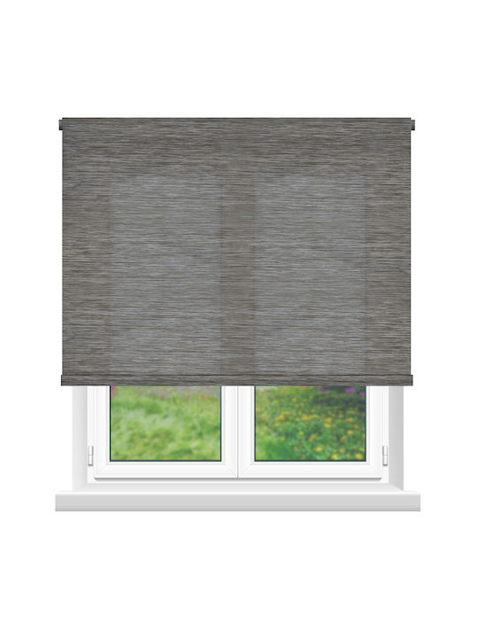 BetterHome Roller Blinds 484003 Partial Blackout Grey Width 120x Height 80cm MHB-7081-26-120x80
