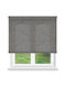 BetterHome Roller Blinds 484003 Partial Blackout Grey Width 120x Height 80cm MHB-7081-26-120x80