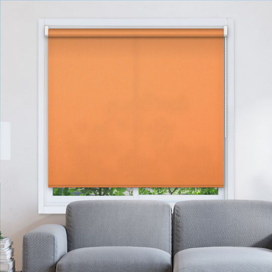 BetterHome Roller Blinds 583008 Partial Blackout Yellow Width 80 Height 160cm MHB-7005-34-80x160