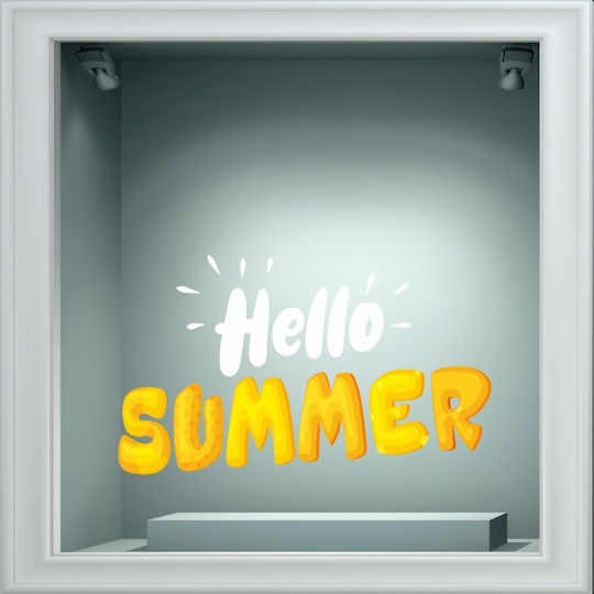 Αυτοκόλλητο Εκπτώσεων - Summer Sale 136 - 120cm X 70cm