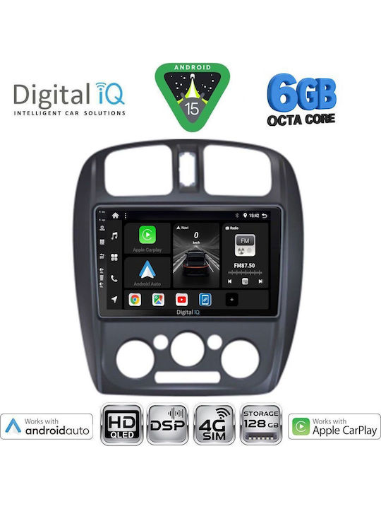 Digital IQ Car Audio System for Mazda 323 1998-2004 Bluetooth USB WiFi GPS Apple CarPlay Android Auto with 9" Touch Screen