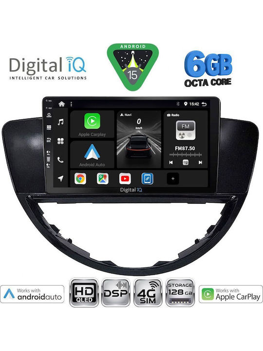 Digital IQ Car Audio System for Subaru Tribeca 2007-2014 (Bluetooth/USB/WiFi/GPS/Apple CarPlay/Android Auto) with 9" Touch Screen