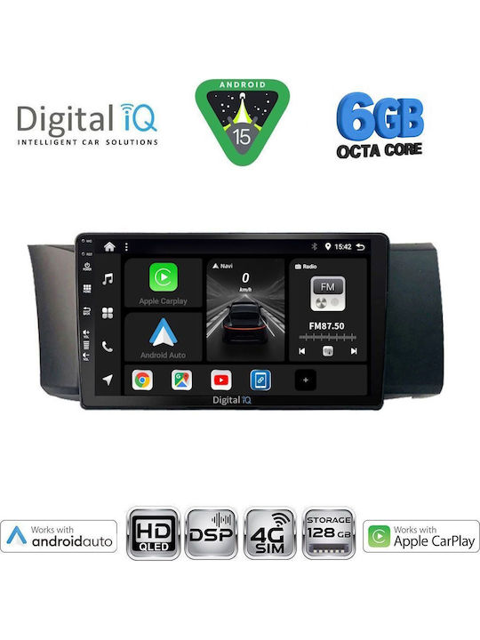Digital IQ Car Audio System for Toyota GT86 Subaru BRZ 2012-2026 Bluetooth USB Wi-Fi GPS Apple CarPlay Android Auto with 9 Inch Touch Screen
