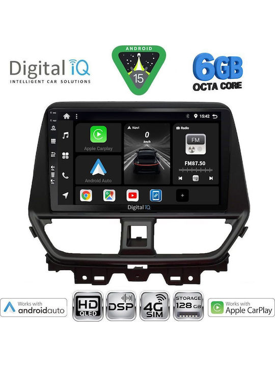 Digital IQ Car Audio System for Suzuki Baleno 2022 (Bluetooth/USB/WiFi/GPS/Apple CarPlay/Android Auto) with 9" Touch Screen