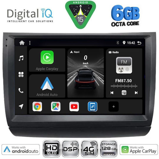 Digital IQ Ηχοσύστημα Αυτοκινήτου για Toyota Prius 2003-2009 (Bluetooth/USB/WiFi/GPS/Apple-Carplay/Android-Auto) με Οθόνη Αφής 9"