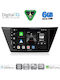 Digital IQ Car Audio System for Volkswagen Touran 2016-2022 Bluetooth USB WiFi GPS Apple CarPlay Android Auto with 10" Touch Screen