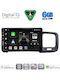 Digital IQ Car Audio System for Volvo S60 2010-2018 Bluetooth USB WiFi GPS Apple CarPlay Android Auto with 9" Touch Screen
