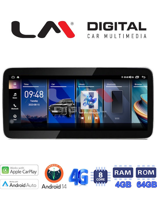 LM Digital Auto-Audiosysteme für BMW Serie 7 2008 > 2012 Bluetooth USB Eingebautes Wi-Fi GPS Apple CarPlay Android Auto