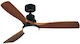 Ceiling Fan with Light Brown