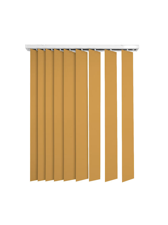 BetterHome 627034 Στόρι Σκίασης Υφασμάτινο σε Κίτρινο Χρώμα Π80xΥ120εκ.