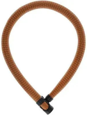 Верига за заключване Abus Ivytex 7210 Цвят Черен Дължина 85 см