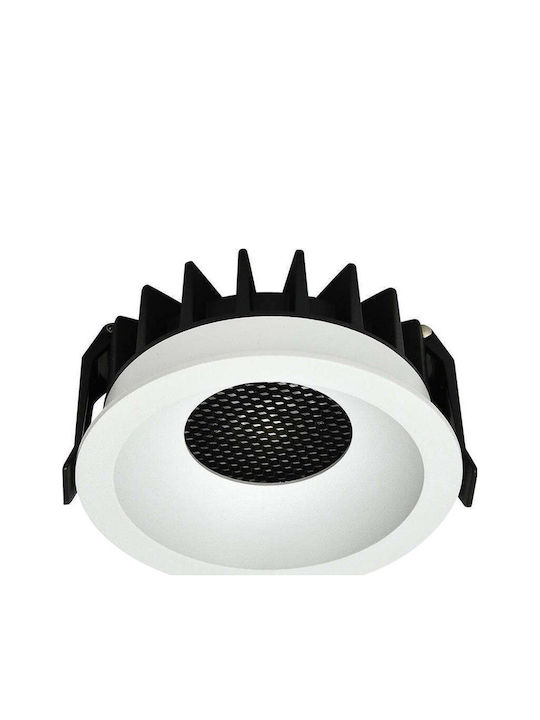 Led Cob 10w Cct Round White Optonica Bridgelux