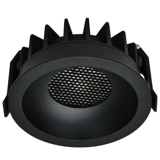 Led Cob Downlight 20w Cct Rotund Negru Optonica Bridgelux Led Cob Downlight 20w Cct Rotund Negru Optonica Bridgelux