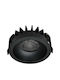 Led Cob Moon 15w Cct Round Black Optonica Bridgelux