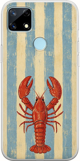 Husă Salt & Stripe Collection Catch Realme 7i TPU Flexibil Silicon Transparent