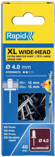 Клипсове Алуминий M4x18mm