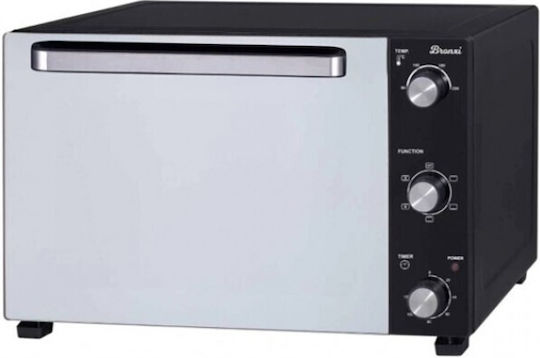 Bronxi BX-5010 Elektrisches Arbeitsplattenofen 50lt Keine Brenner mit Heißluft