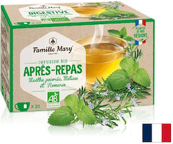Herbal Tea Good Digestion Mint Lemon Balm Rosemary Organic 30 G Herbal Tea Good Digestion Mint Lemon Balm Rosemary Organic 30 G