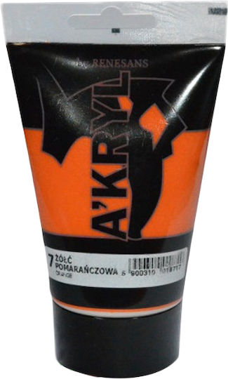 A'kryl Paint 100 Ml 1 Pc Yellow Orange