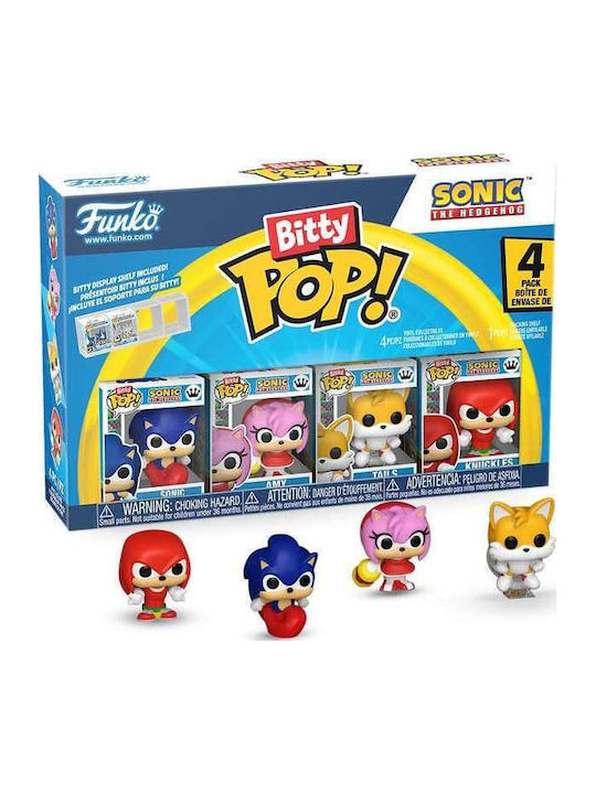 Funko Bitty Pop! Sonic The Hedgehog - 4-Pack Chase